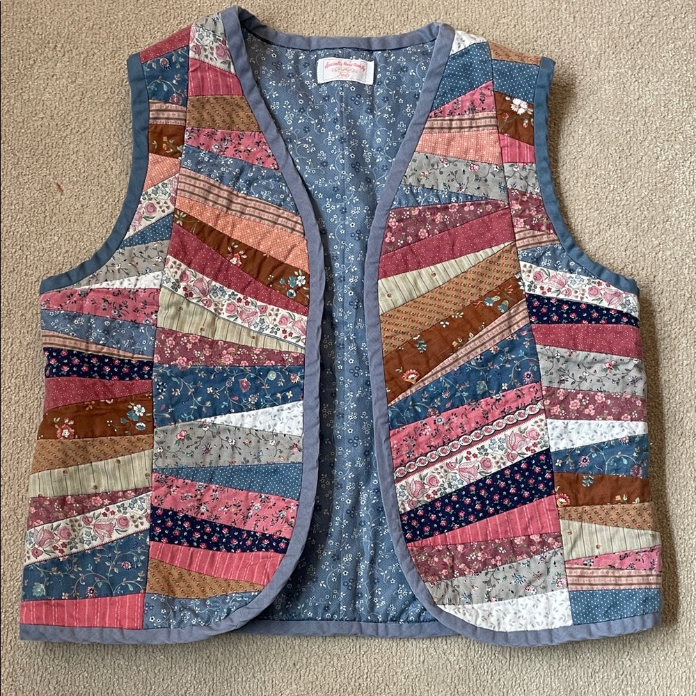 Colorful Patchwork Vest